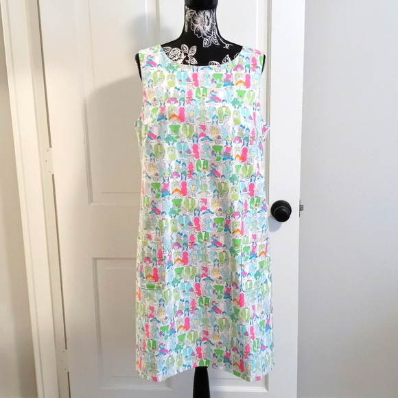 🦄VERY HTF Lilly Pulitzer🦄 - Worth Shift Dress - Picture 2 of 16